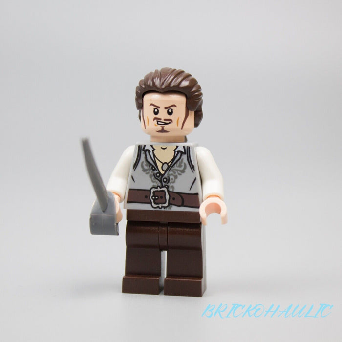 Lego Will Turner 4184 4182 4183 Pirates of the Caribbean Minifigure