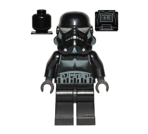 Lego Shadow Trooper 7664 7667 Short Line on Back Star Wars Legends Minifigure