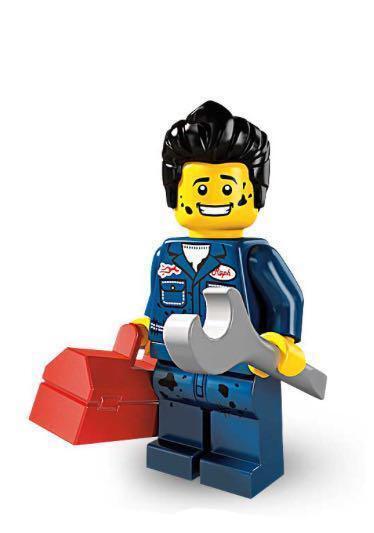 Lego Mechanic Series 6 Collectible Minifigures Minifigure