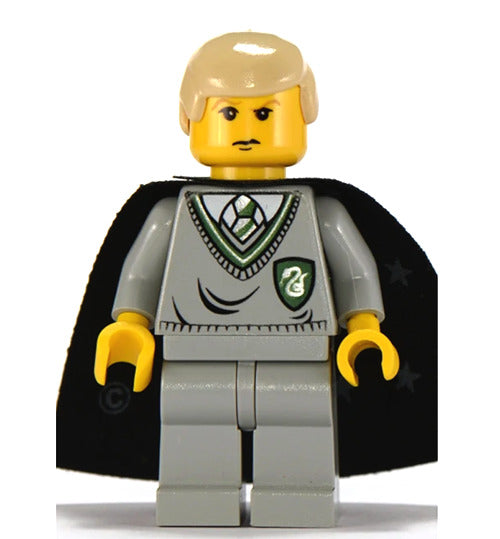 Lego Draco Malfoy 4711 4709 4735 Sorcerer's Stone Harry Potter Minifigure