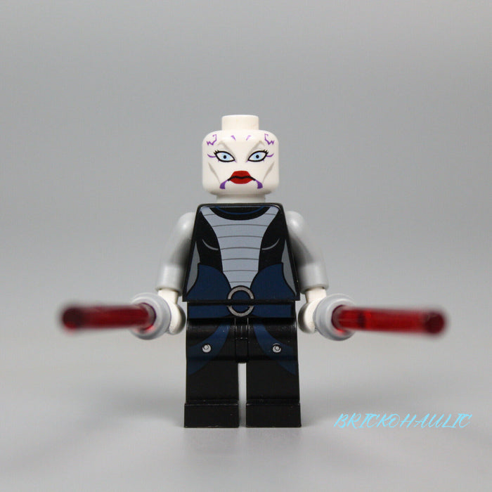 Lego Asajj Ventress 7957 Black Torso The Clone Wars Star Wars Minifigure