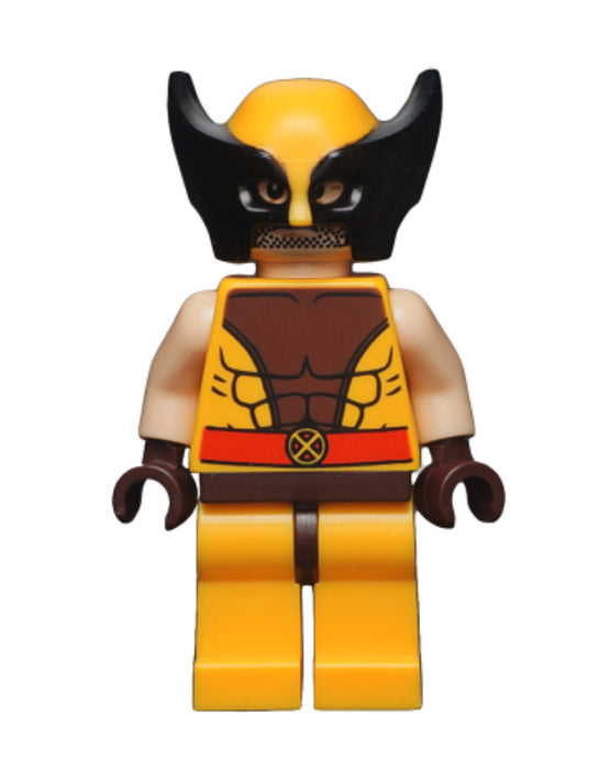 Lego Wolverine 76022 with Mask Super Heroes X-Men Minifigure