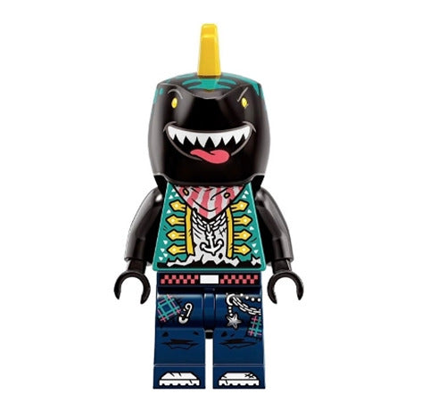 Lego Shark Guitarist 43114 Punk Pirate Ship Stage Vidiyo Minifigure