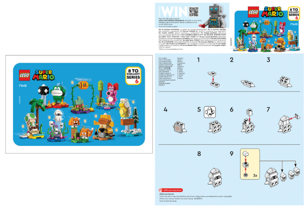 Lego Ice Bro 71413 Super Mario Series 6 Minifigure