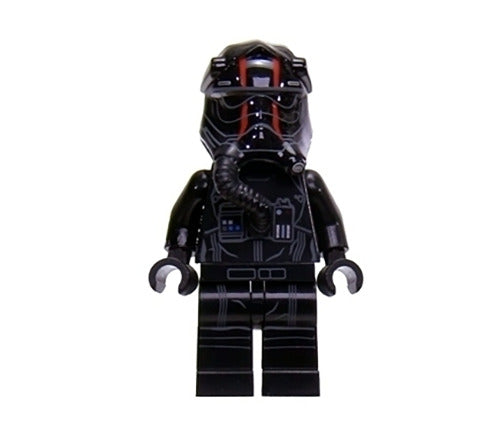 Lego First Order TIE Pilot 75179 Two Red Stripes Episode 8 Star Wars Minifigure