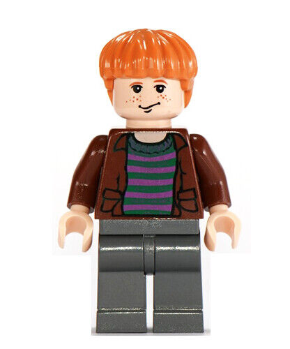 Lego Ron Weasley 4758 10132 Prisoner of Azkaban Harry Potter Minifigure
