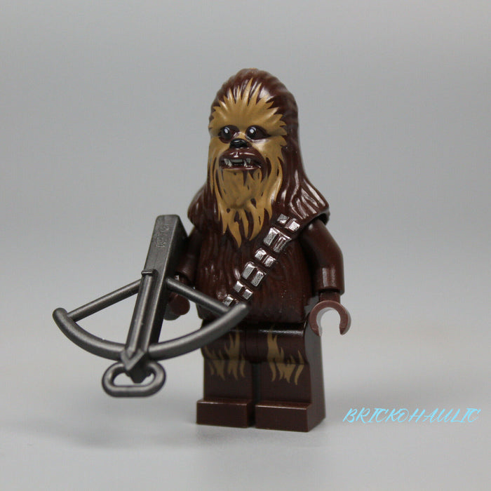 Lego Chewbacca 75192 75290 75159 Dark Tan fur Star Wars Minifigure