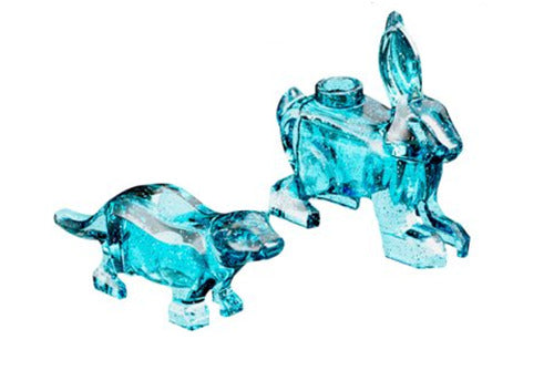 Lego Hare and Otter 75966 Glitter Animal Harry Potter Minifigures Lot of 2