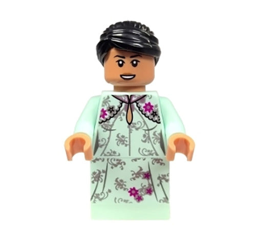 Lego Cho Chang 75981 Light Aqua Dress Goblet of Fire Harry Potter Minifigure