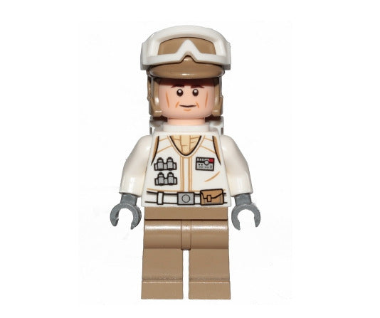 Lego Hoth Rebel Trooper 75259 White Uniform Episode 4/5/6 Star Wars Minifigure