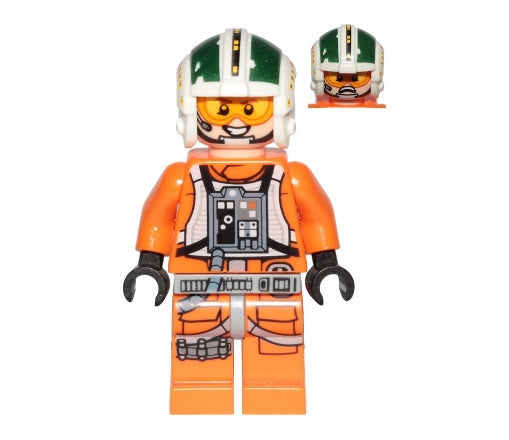Lego Wedge Antilles 75268 Printed Legs Three Bullets Star Wars Minifigure