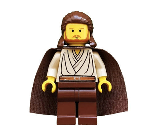 Lego Qui-Gon Jinn 7161 7171 7121 Yellow Head Episode 1 Star Wars Minifigure