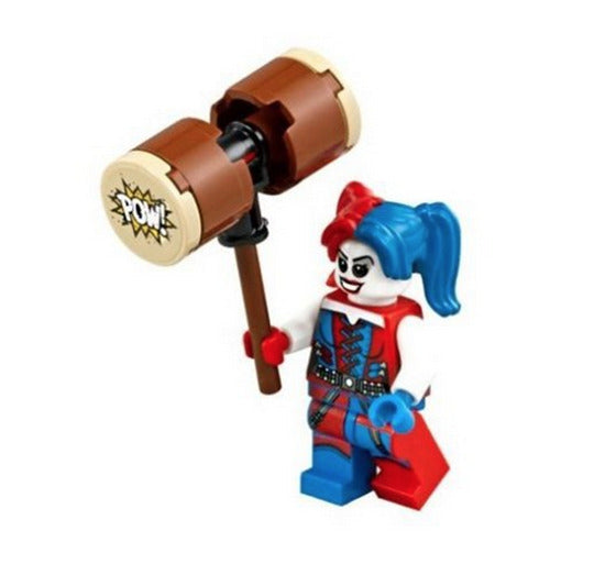 Lego Harley Quinn 76053 Blue and Red Hands & Pigtails Super Heroes Minifigure