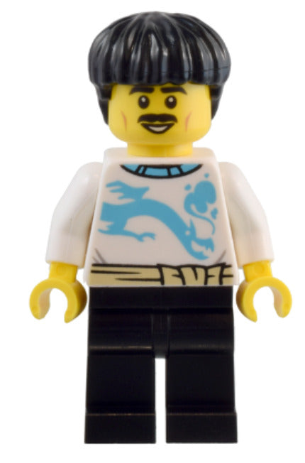 Lego Tea Vendor 71799 Dragons Rising Season 1 NINJAGO Minifigure