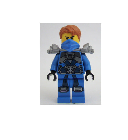 Lego Jay 9781465450944 Rebooted with Stone Armor Ninjago Minifigure