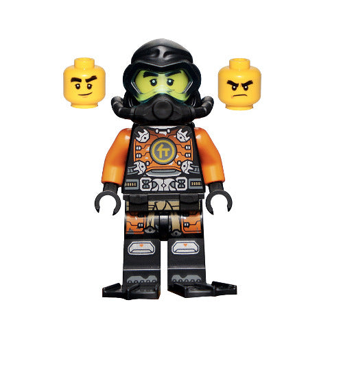 Lego Cole 892180 71756 71756 Scuba Gear Seabound Ninjago Minifigure