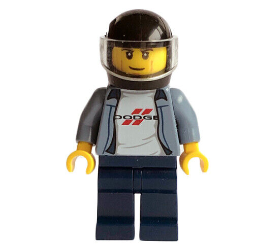 Lego 1970 Dodge Charger R/T Driver 75893 Speed Champions Minifigure
