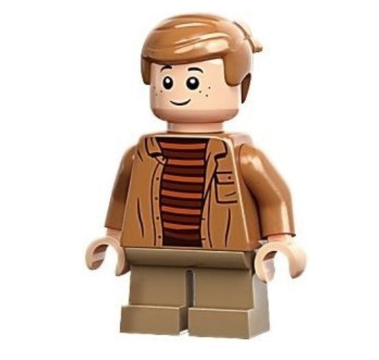 Lego Tim Murphy 76961 Medium Nougat Shirt Jurassic World Minifigure