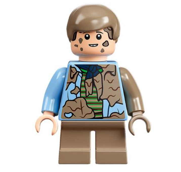 Lego Tim Murphy 76956 Blue Shirt with Dirt Stains Jurassic World Minifigure