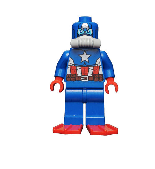 Lego Scuba Captain America 76048 Avengers Super Heroes Minifigure