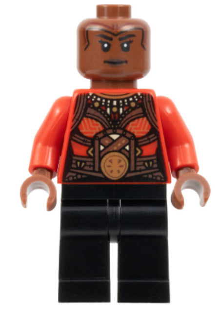 Lego Okoye 76214 76267 Red Top Super Heroes Minifigure