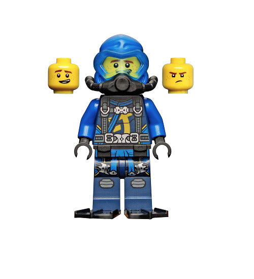 Lego Jay 71756 71752 Scuba Gear Seabound Ninjago Minifigure
