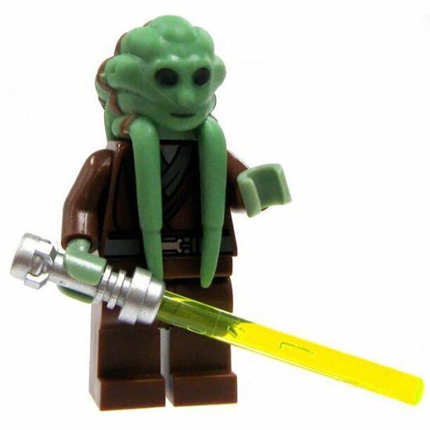 Lego Kit Fisto 7661 8088 Jedi Starfighter Star Wars Minifigure