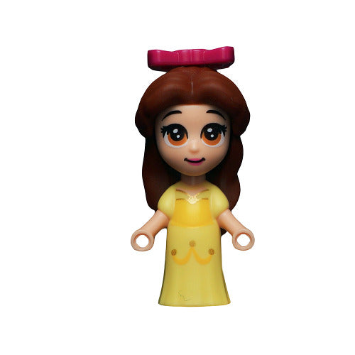 Lego Belle 43177 with Bow - Micro Doll Disney Princess Minifigure