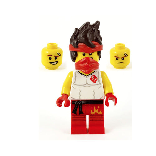 Lego Kai 71730 White Shirt Legacy Ninjago Minifigure