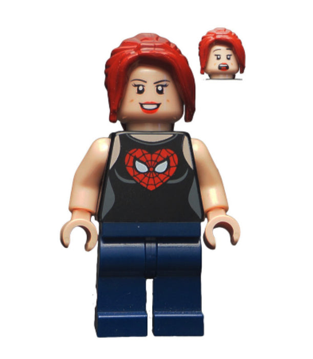 Lego Mary Jane 5 Marvel Super Heroes Minifigure 76016