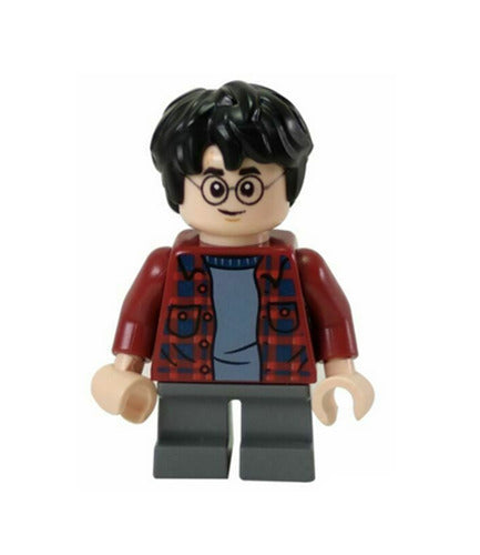 Lego Harry Potter 75953 Dark Red Plaid Flannel Shirt Harry Potter Minifigure