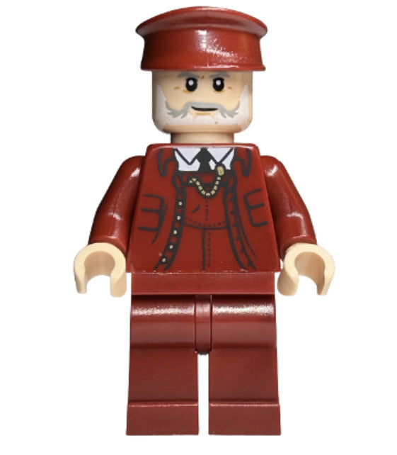 Lego Train Conductor 76423 Light Nougat Head Harry Potter Minifigure