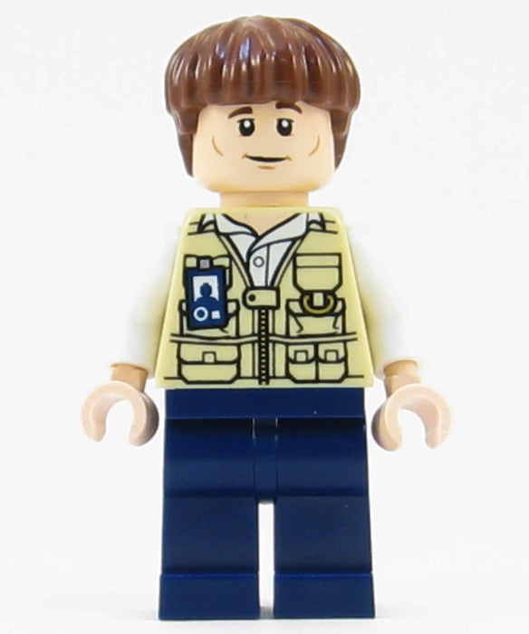 Lego Vet 75920 Bowl Haircut Raptor Escape Jurassic World Minifigure