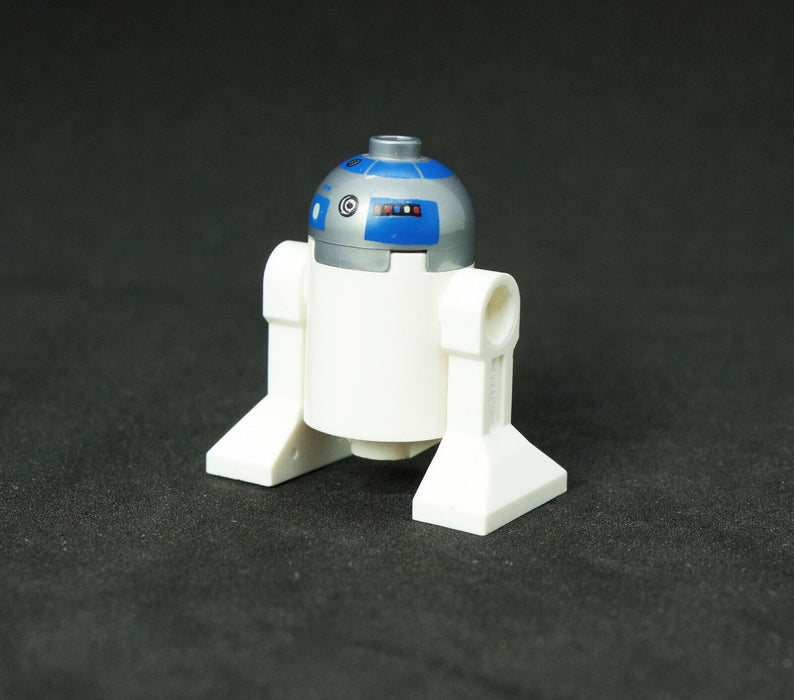 Lego R2-D2 10236 Flat Silver Head Star Wars Minifigure