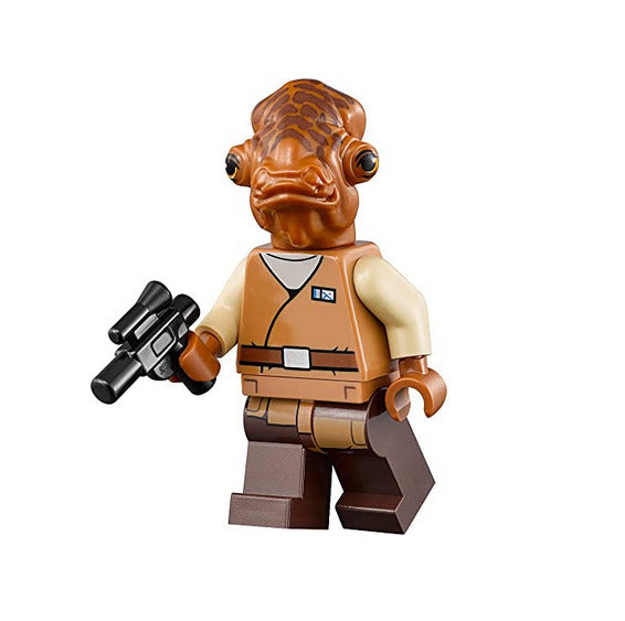 Lego Admiral Ackbar 75140 Medium Dark Flesh Robe Star Wars Minifigure