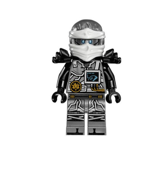 Lego Zane 70624 891731 Black Armor The Hands of Time Ninjago Minifigure
