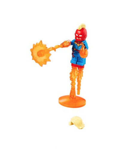 Lego Captain Marvel 76153 Helmet Super Heroes Minifigure