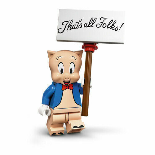 Lego Porky Pig 71030 Looney Tunes Series Collectible Minifigure