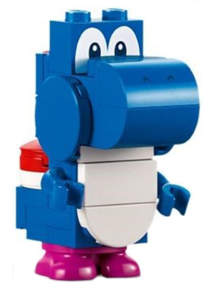 Lego Blue Yoshi 71418 Super Mario Minifigure