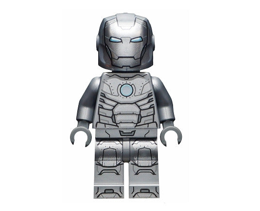 Lego Iron Man Mark 2 Armor 76167 Trans-Clear Head Super Heroes Minifigure