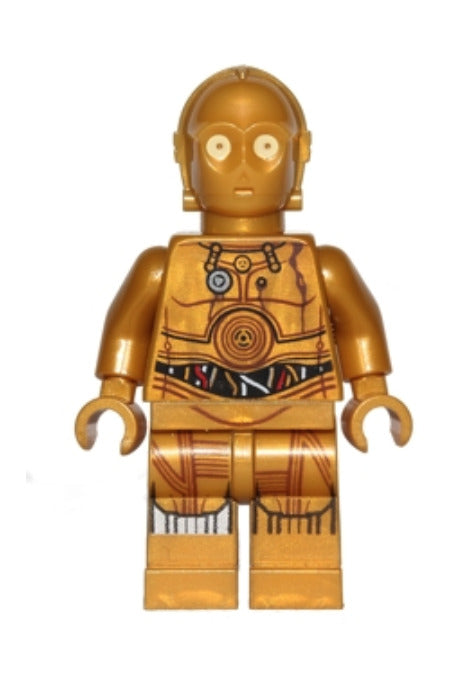 Lego C-3PO 75059 Printed Legs Restraining Bolt Star Wars Minifigure