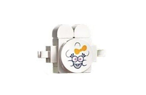 Lego Cloud Baby 41256 White with Sticker 2 Trolls World Tour Minifigure