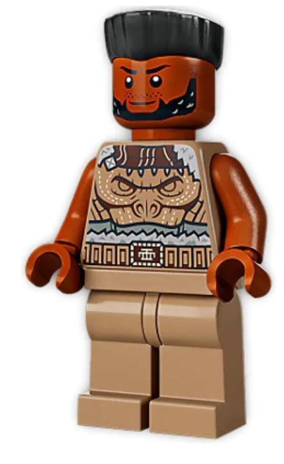 Lego M'Baku 76214 Black Panther Wakanda Forever Super Heroes Minifigure