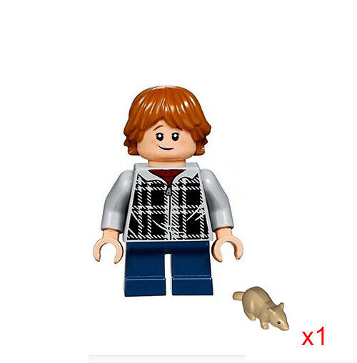 Lego Ron Weasley 75955 75950 Plaid Hoodie Harry Potter Minifigure