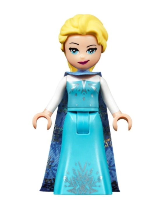 Lego Elsa 41155 Medium Blue Long Narrow Cape Disney Princess Minifigure