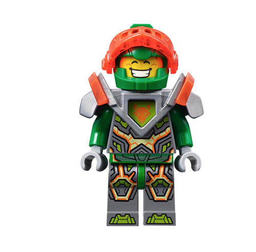 Lego Aaron Trans-Neon Orange Visor 70355 70357 70358 Nexo Knights Minifigure