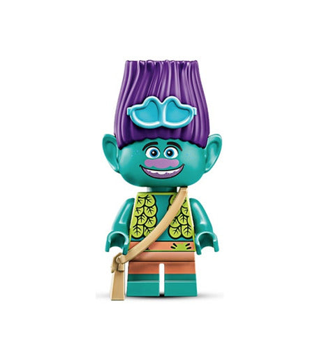 Lego Branch 41252 Medium Azure Sunglasses Trolls World Tour Minifigure