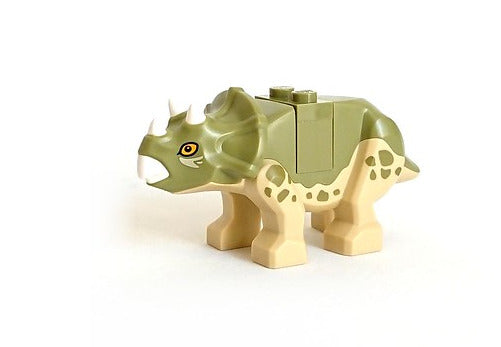 Lego Triceratops Baby 75939 Olive Green Top Jurassic World Minifigure