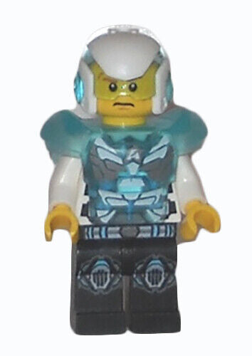 Lego Agent Max Burns 70172 Helmet and Armor, White Arms Ultra Agents Minifigure