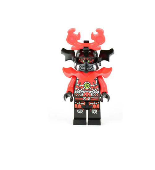 Lego Stone Army Warrior 70503 70501 Red Face The Final Battle Ninjago Minifigure